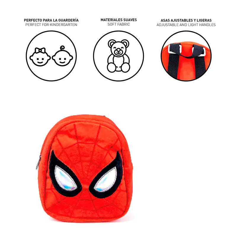 Marvel Spiderman plush backpack 22cm product photo