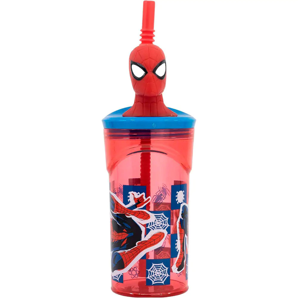 Marvel Spiderman 3D figurine tumbler 360ml product photo