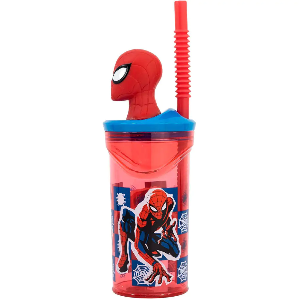 Marvel Spiderman 3D figurine tumbler 360ml product photo