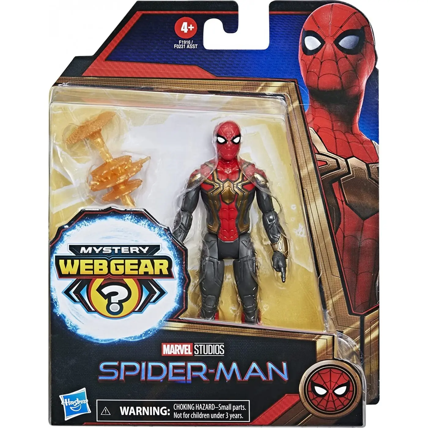 Spider-Man Pókember Iron Spider Mystery Web Gear action figure 13cm product photo
