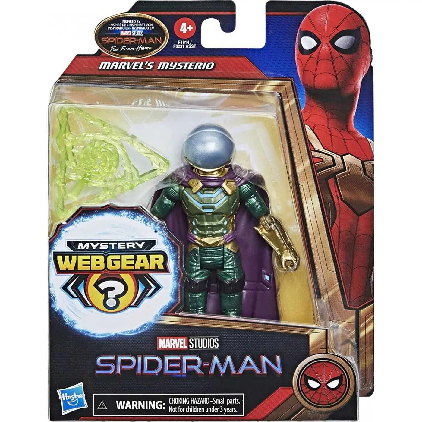 Spider-Man Pókember Mysterio Mystery Web Gear action figure13cm termékfotó