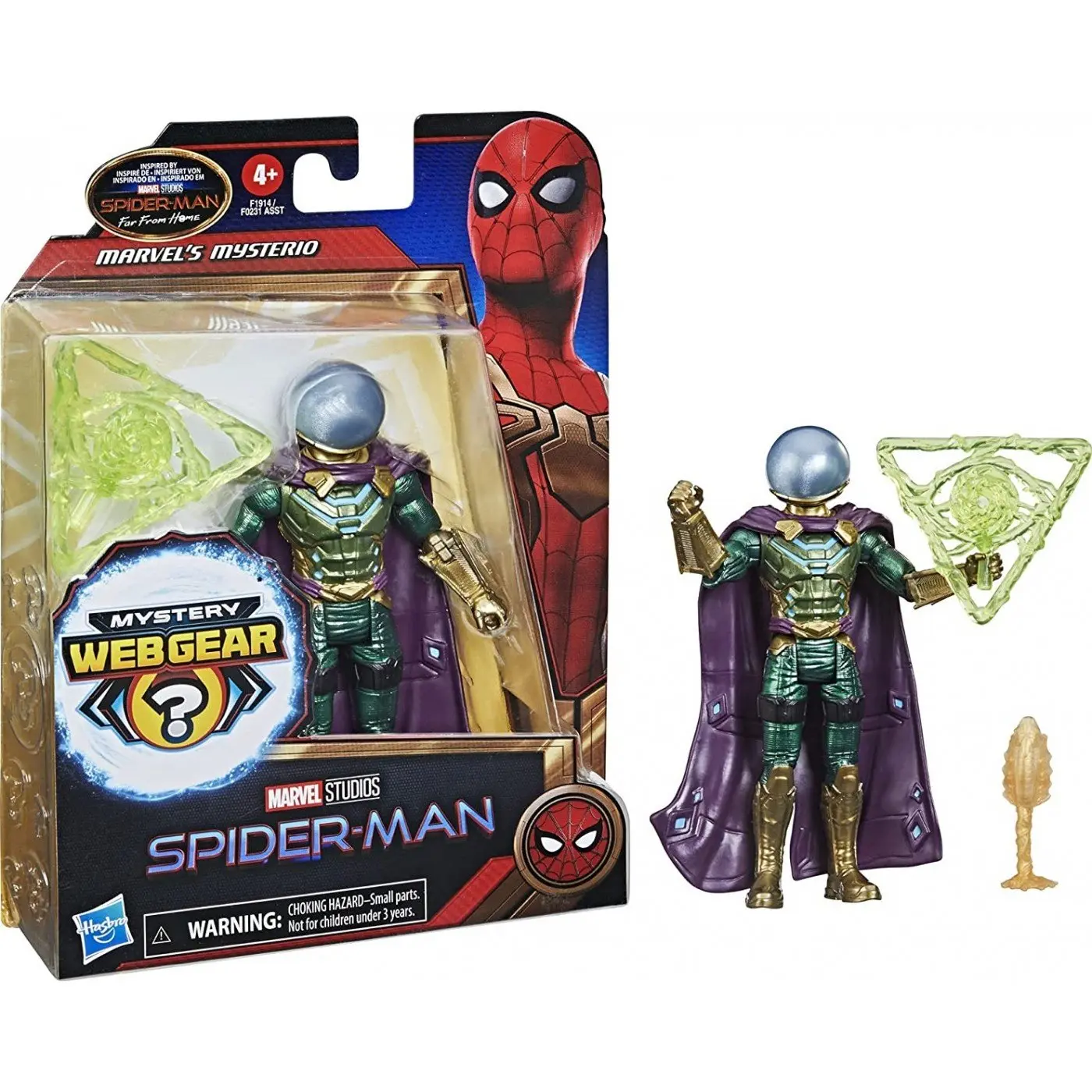 Spider-Man Pókember Mysterio Mystery Web Gear action figure13cm termékfotó