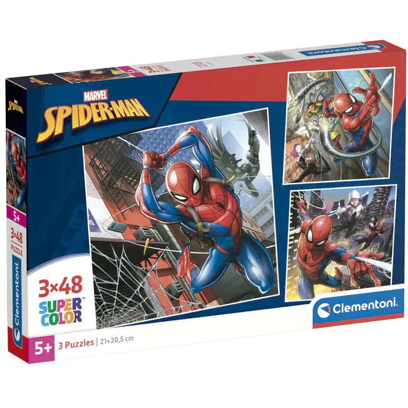 Marvel Spiderman puzzle 3x48pcs product photo