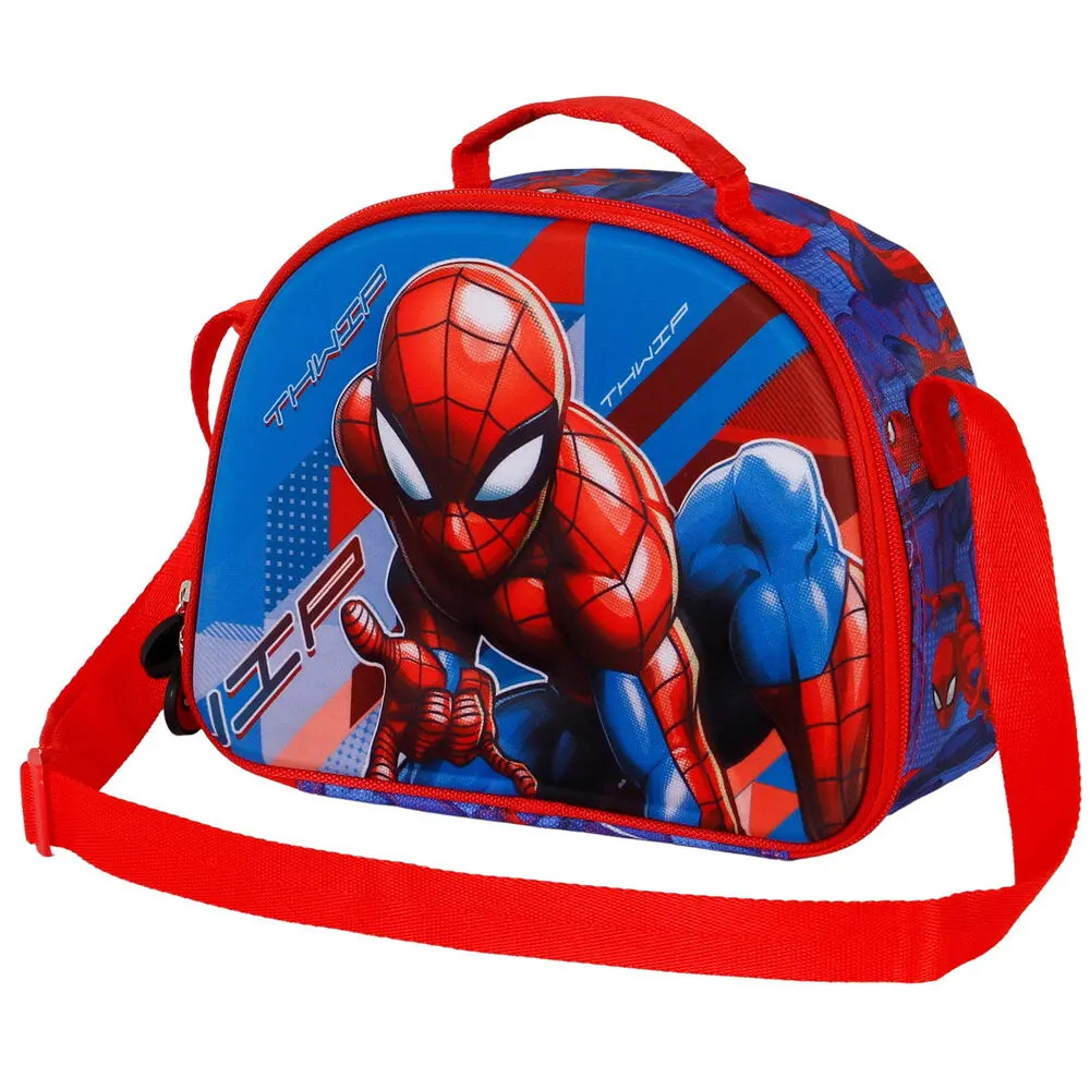 Marvel Spiderman Skew 3D lunch bag product photo