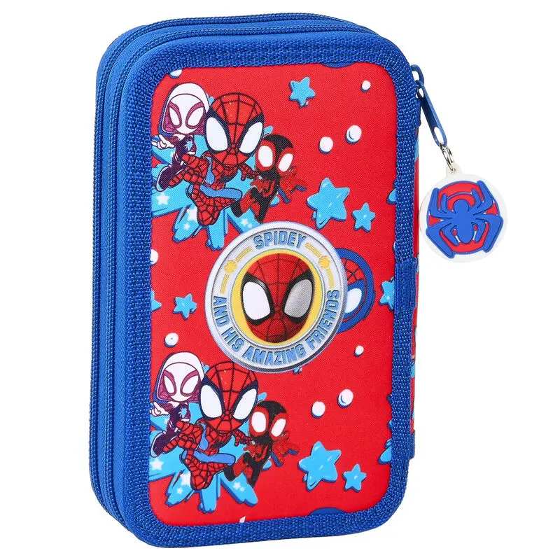 Marvel Spiderman Spidey double pencil case 28pcs product photo