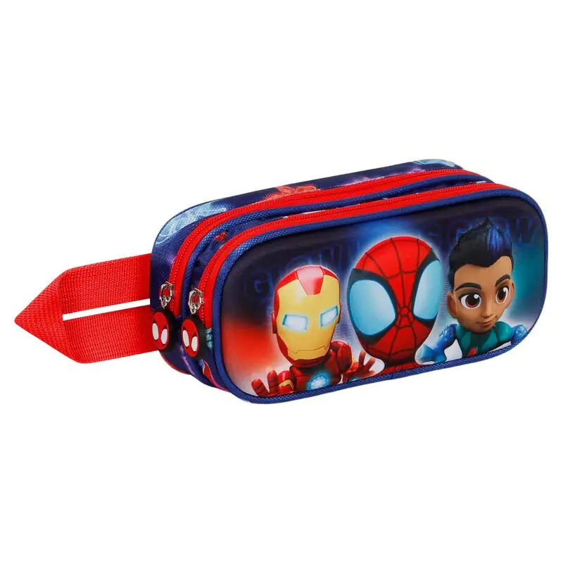 Marvel Spiderman Spidey Glow 3D double pencil case termékfotó