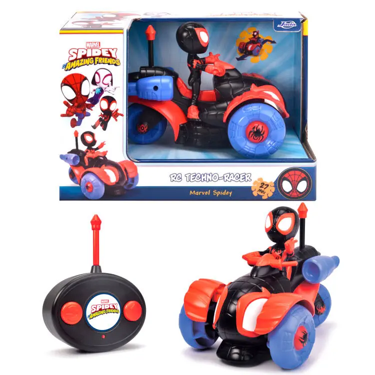 Marvel Spiderman Spidey Miles Morales Radio controlled vehicle 1:24 product photo
