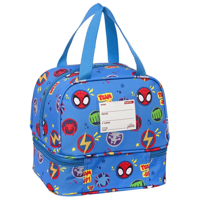 Marvel Spiderman Spidey Team Up lunch bag product photo