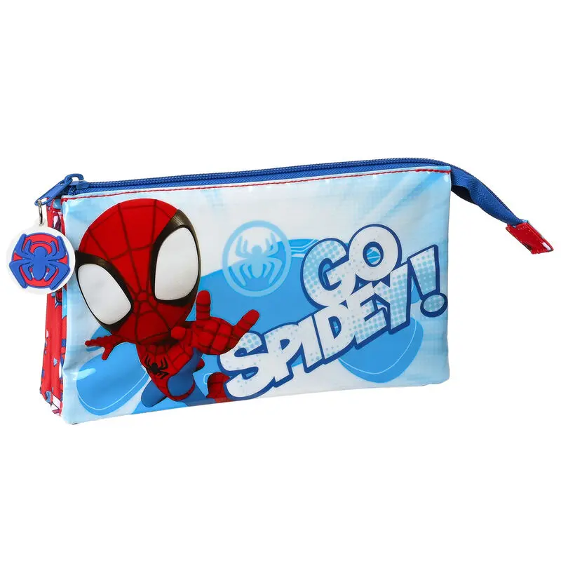 Marvel Spiderman Spidey triple pencil case product photo