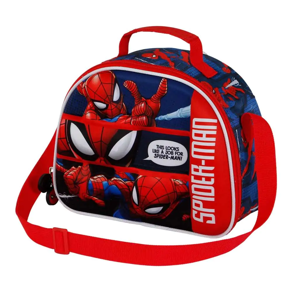 Marvel Spiderman Stronger 3D lunch bag product photo