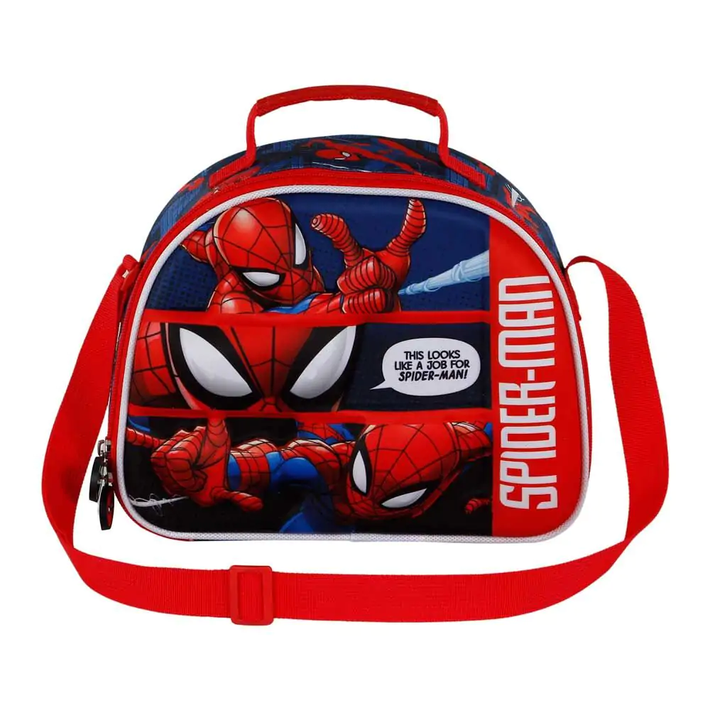 Marvel Spiderman Stronger 3D lunch bag product photo