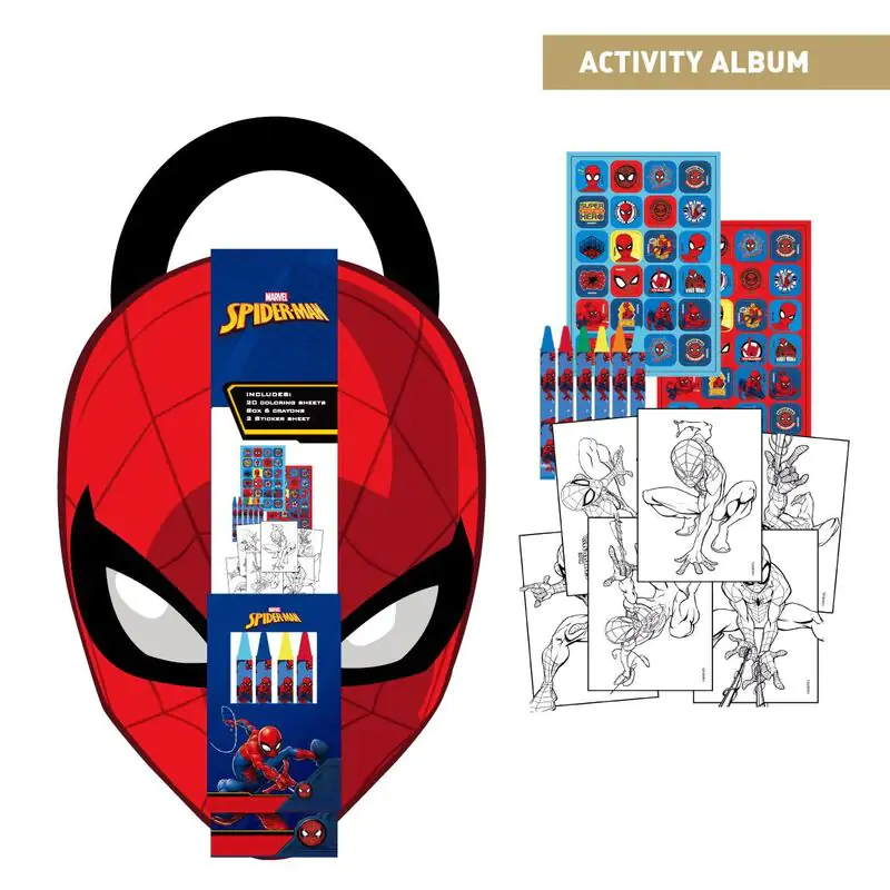 Marvel Spiderman activity set product photo