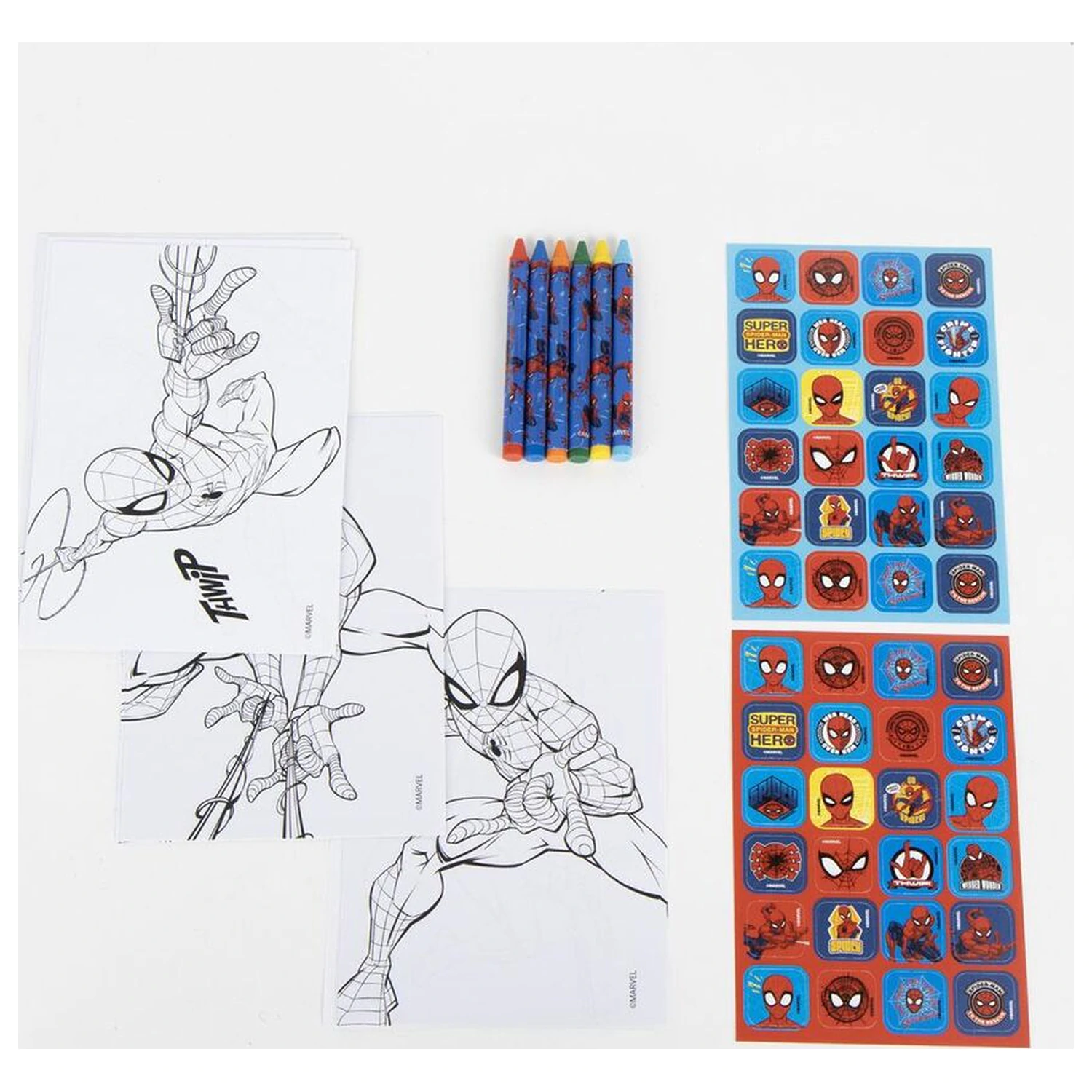 Marvel Spiderman activity set product photo