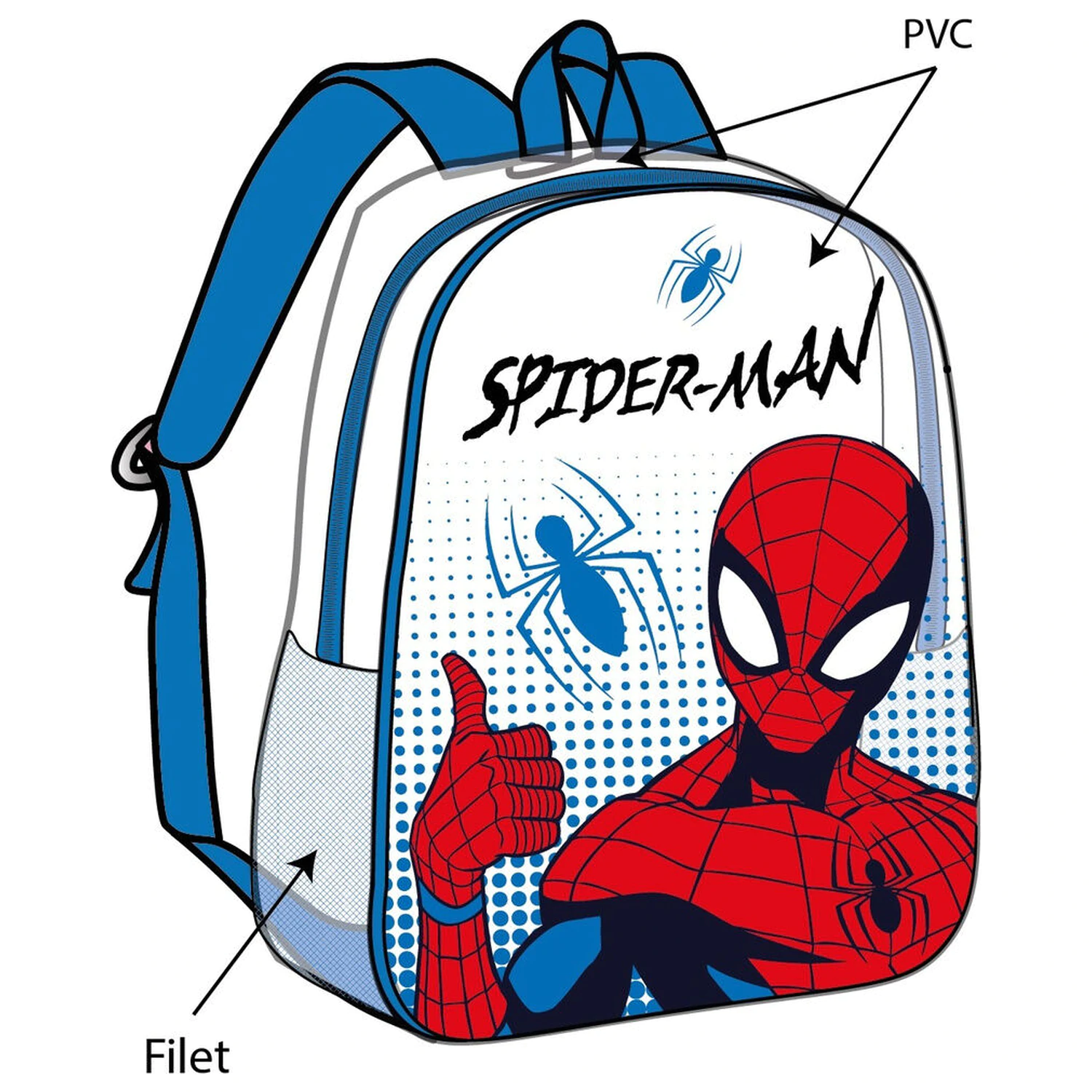 Marvel Spiderman backpack 31cm product photo