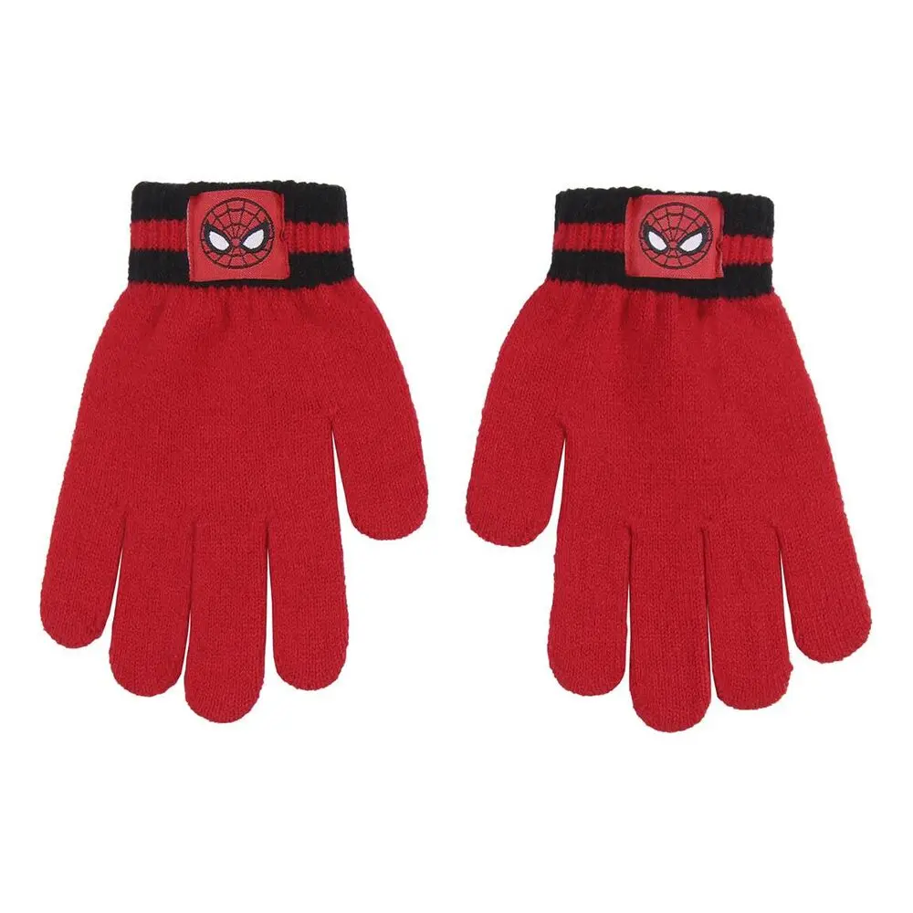 Marvel Spiderman winter set scarf hat gloves product photo