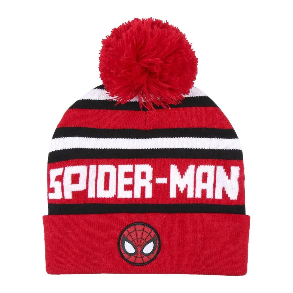 Marvel Spiderman winter set scarf hat gloves product photo