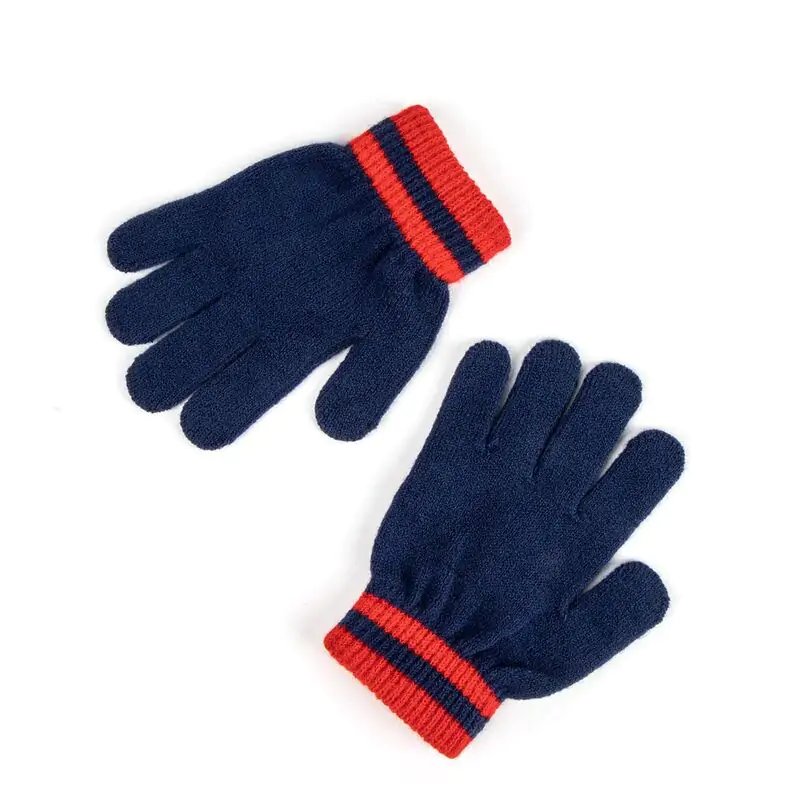 Marvel Spiderman winter set snood hat gloves product photo