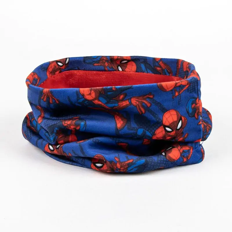 Marvel Spiderman winter set snood hat gloves product photo