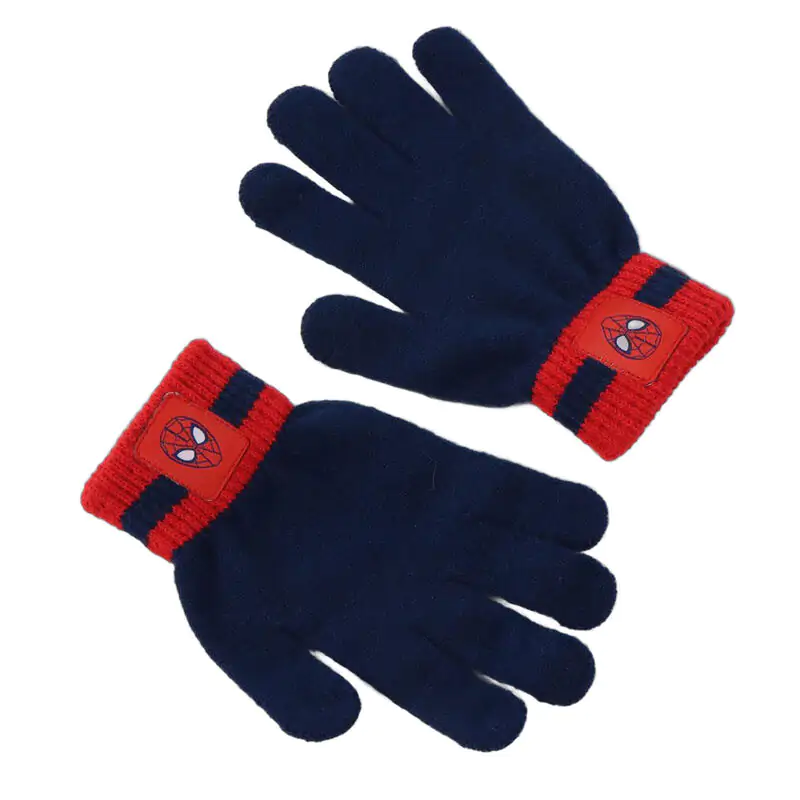 Marvel Spiderman winter set snood hat gloves product photo