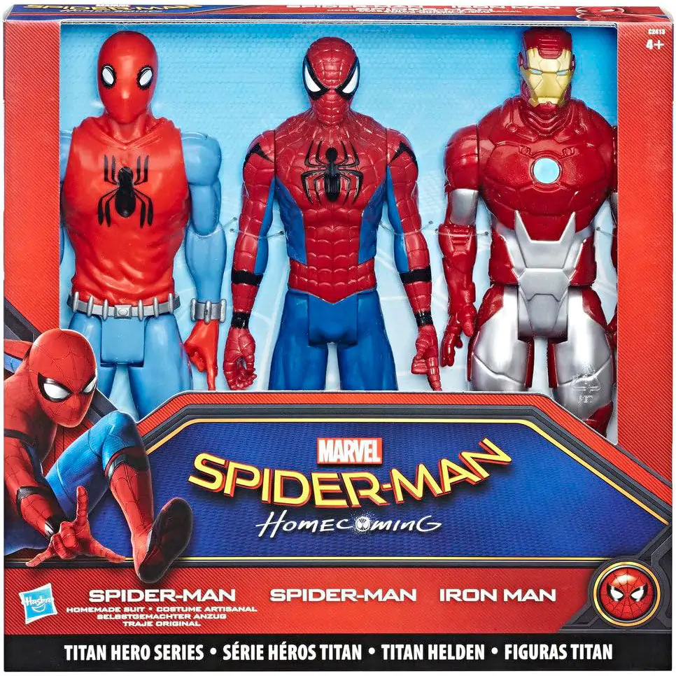 Marvel Spiderman Titan Hero Series blister 3 figures termékfotó