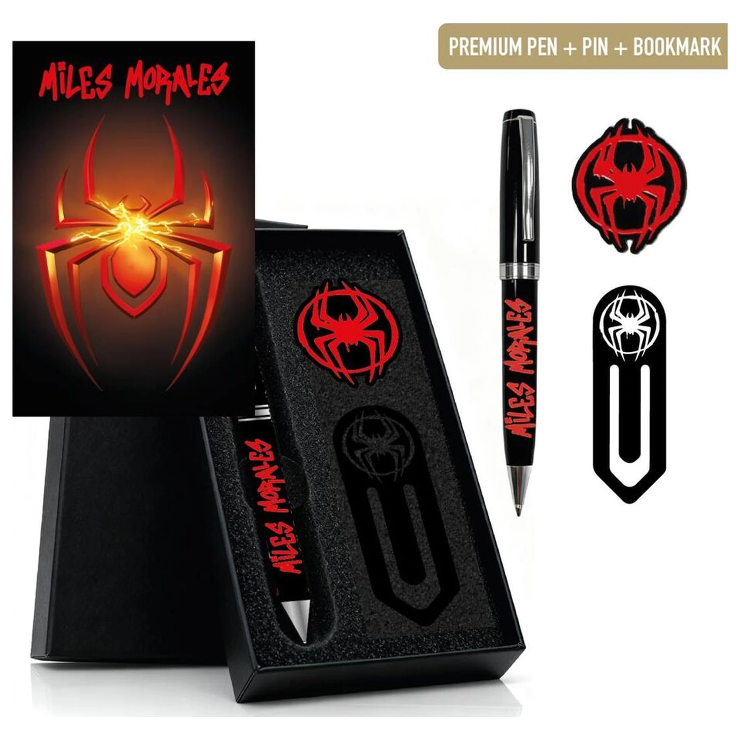 Marvel Spiderman pen set product photo