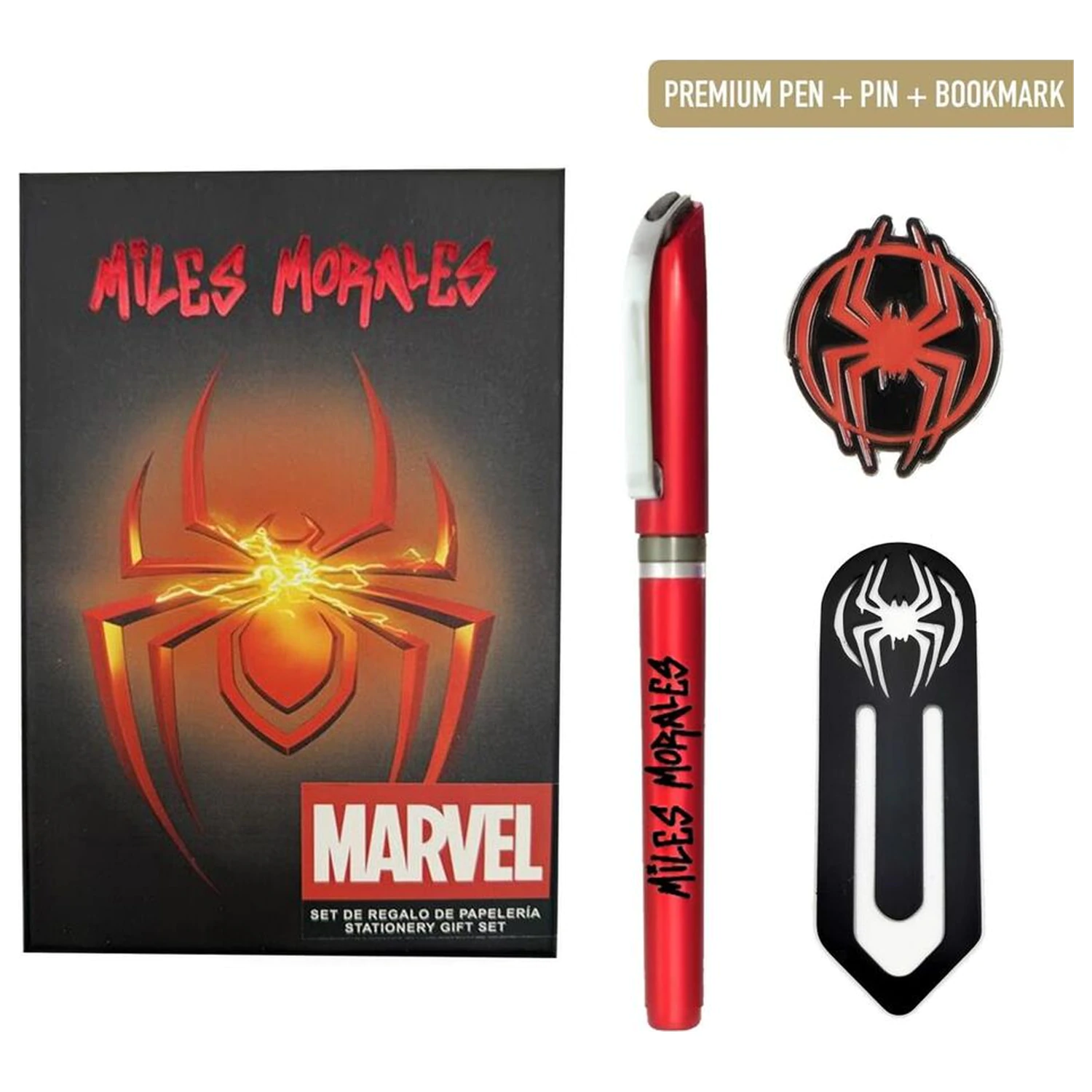 Marvel Spiderman pen set product photo