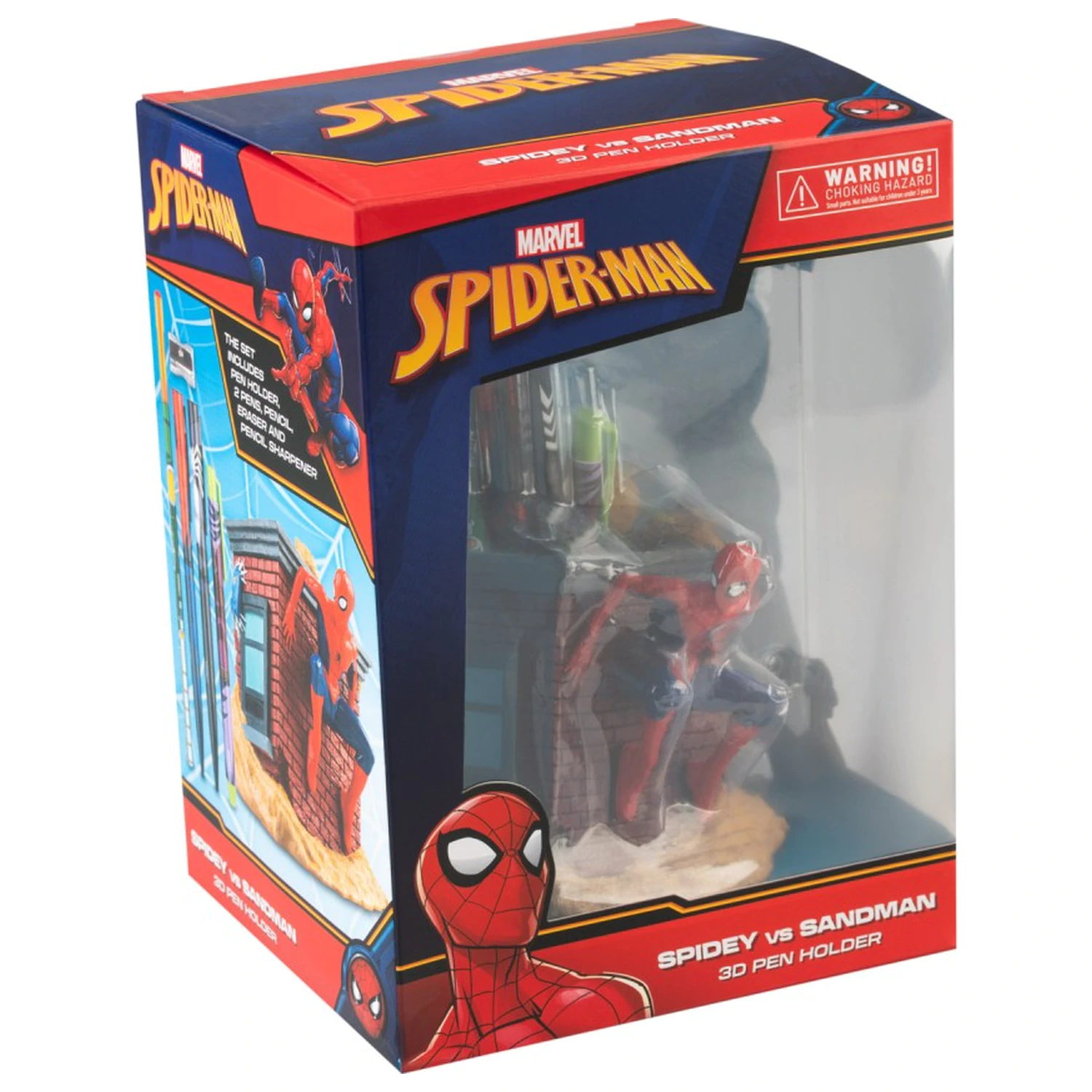 Marvel Spiderman Pencil holders + pencils product photo