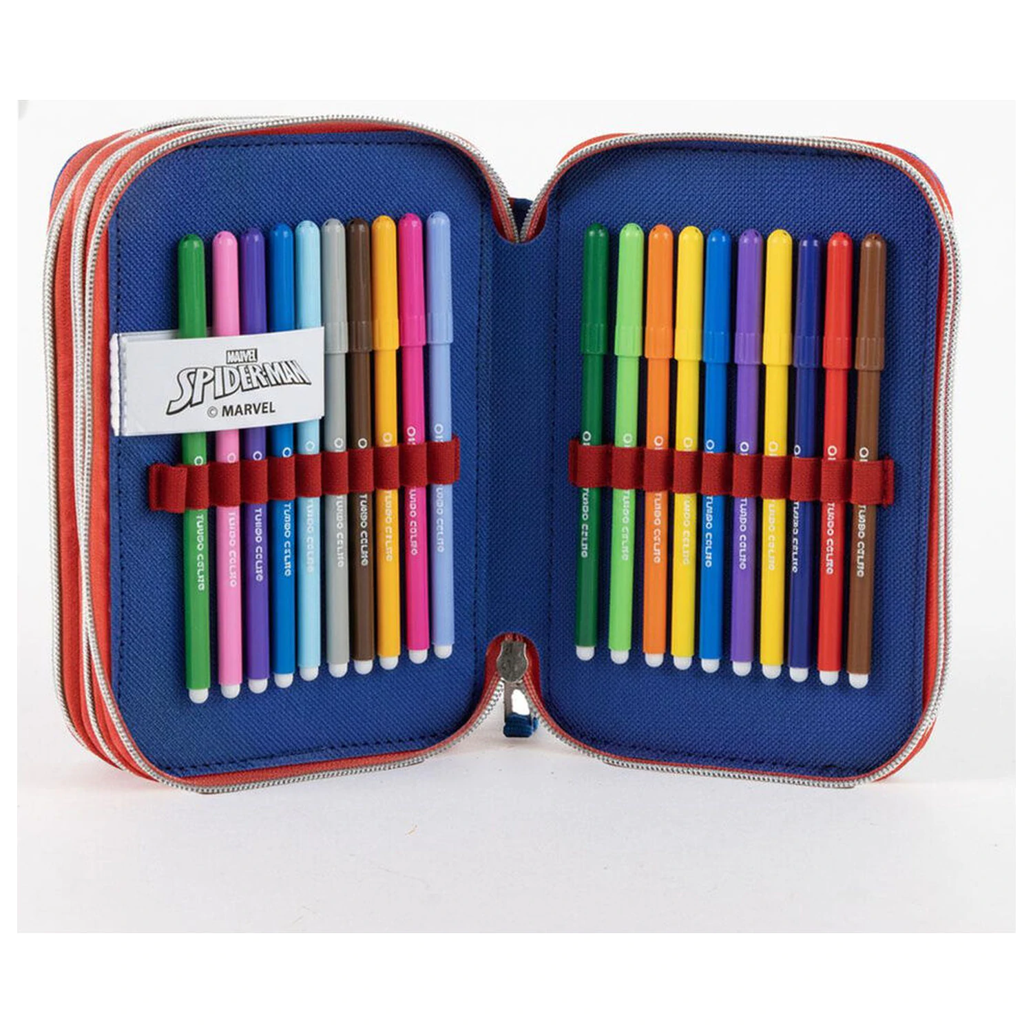 Marvel Spiderman triple pencil case product photo