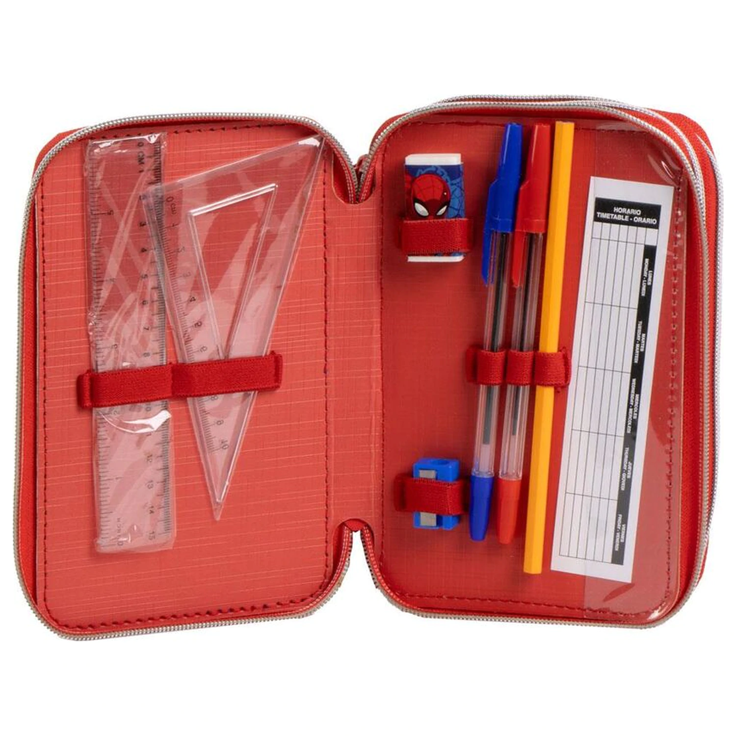 Marvel Spiderman triple pencil case product photo