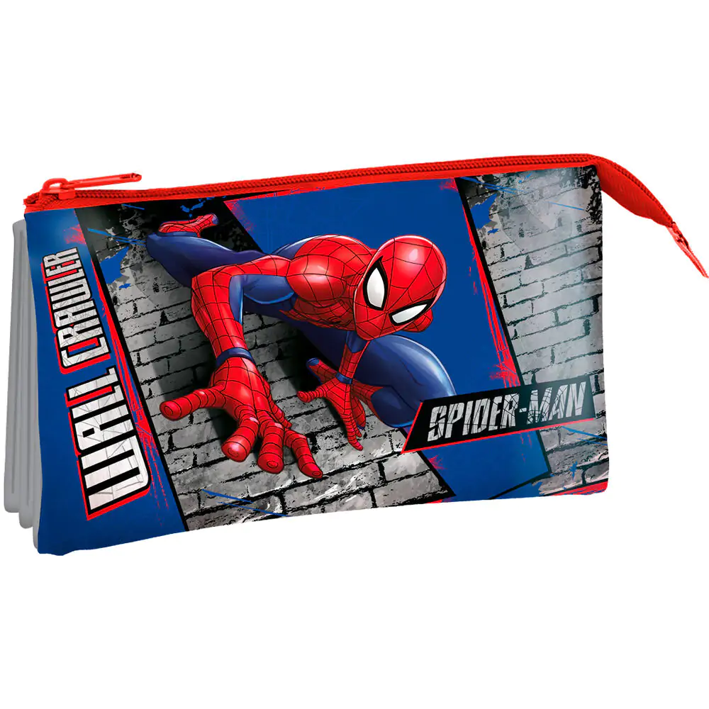 Marvel Spiderman triple pencil case product photo
