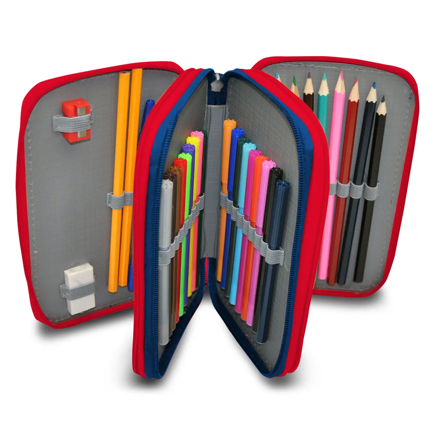 Marvel Spiderman triple pencil case product photo