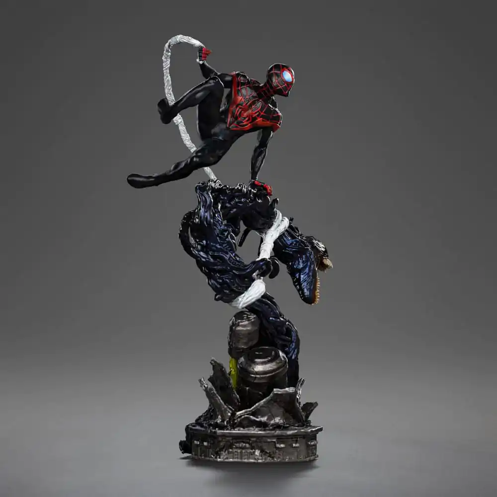 Spider-Man vs. Villains Diorama BDS Art Scale Statue 1/10 Miles Morales 32 cm product photo