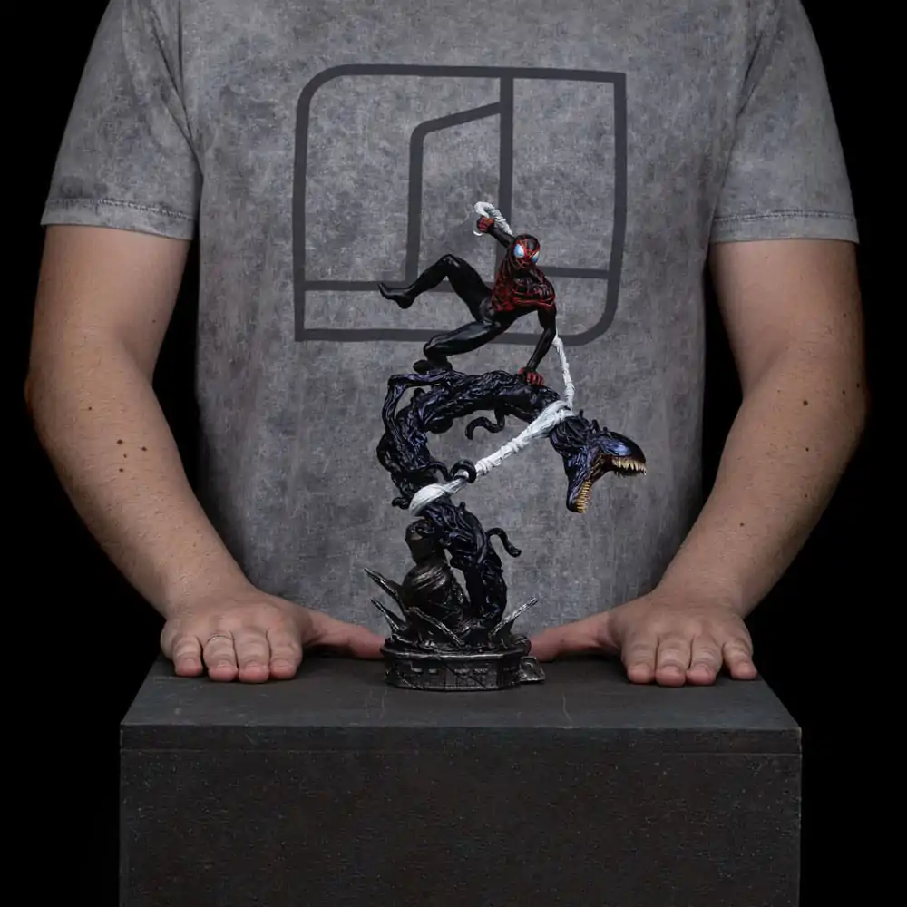 Spider-Man vs. Villains Diorama BDS Art Scale Statue 1/10 Miles Morales 32 cm product photo