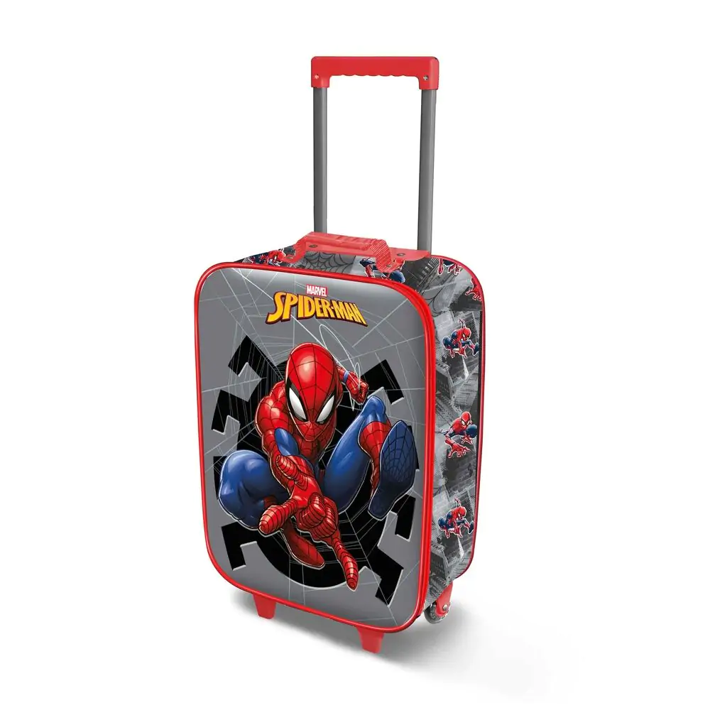 Marvel Spiderman Wall 3D Trolley suitcase 52cm product photo