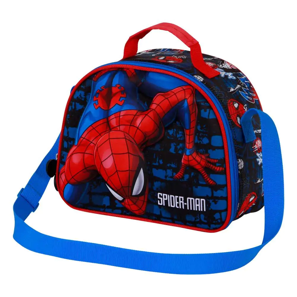 Marvel Spiderman Wall 3D lunch bag product photo