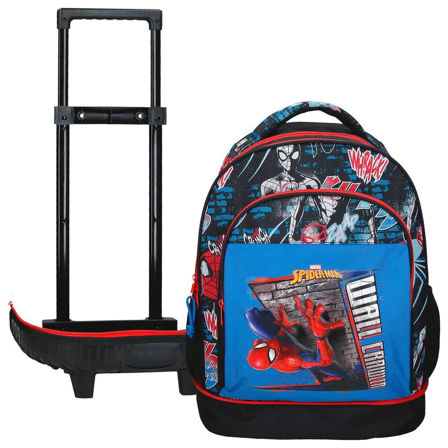 Marvel Spiderman Wall Crawler extraible compact trolley 43cm product photo