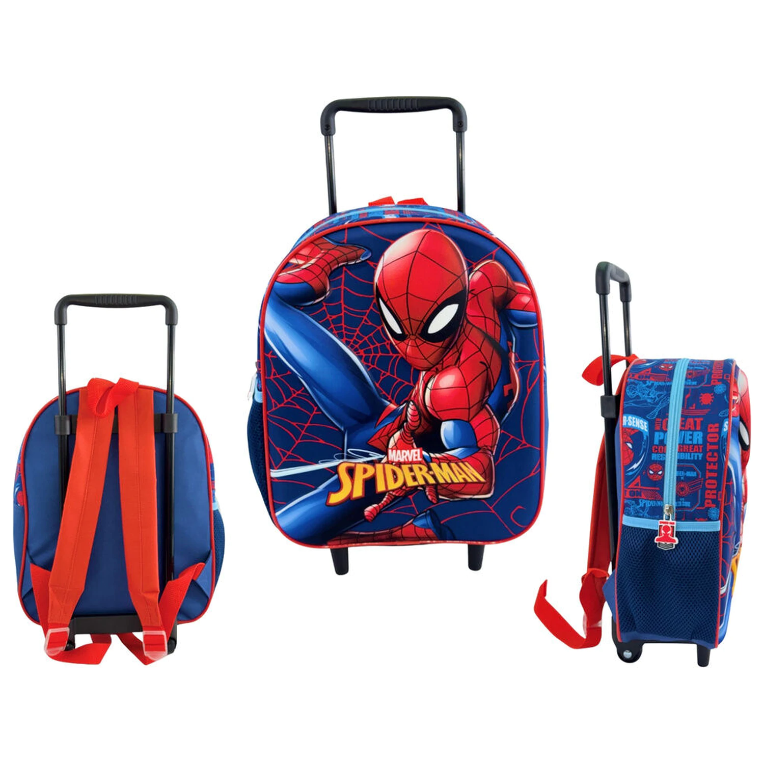 Marvel Spiderman Web 3D trolley 32cm product photo