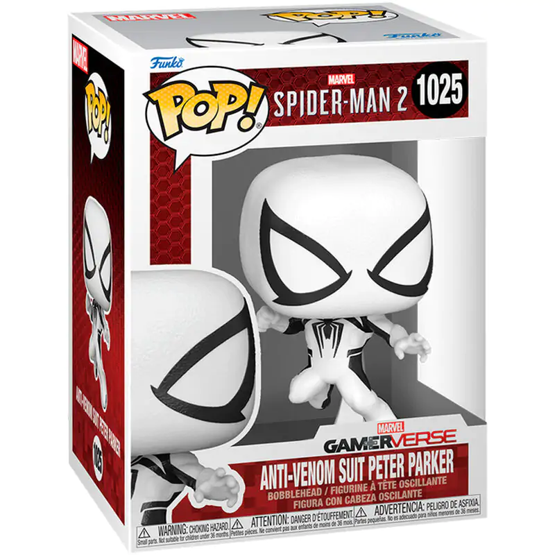 Spiderman 2 Funko POP! Games Vinyl Figure Anti-Venom Peter 9 cm product photo