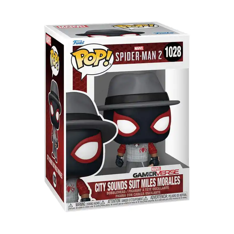 Spiderman 2 Funko POP! Games Vinyl Figure City Sounds Miles 9 cm product photo