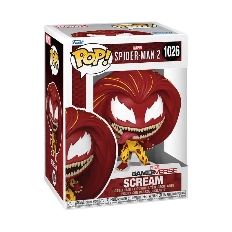 Spiderman 2 Funko POP! Games Vinyl Figure Scream 9 cm product photo