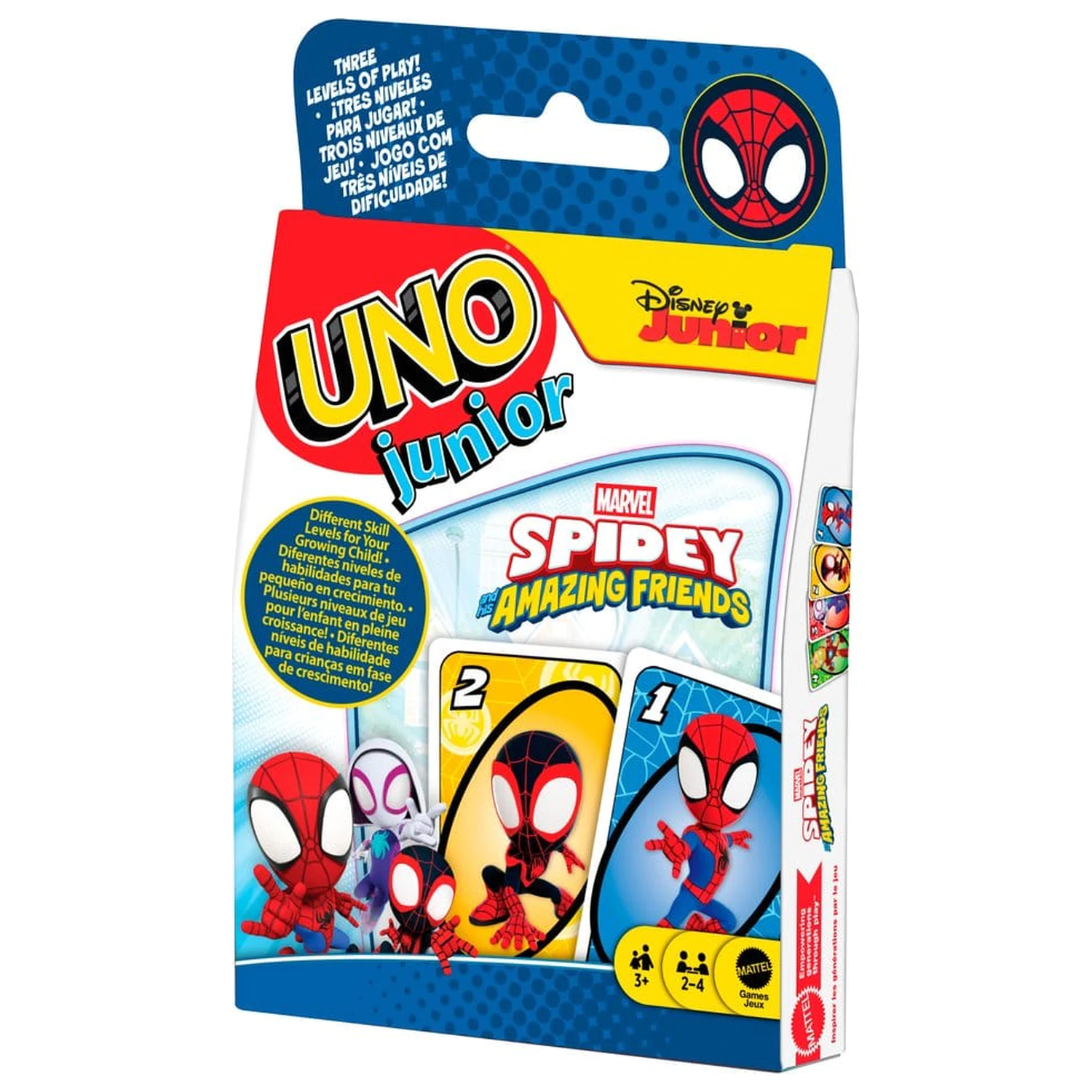 Spidey & His Amazing Friends UNO Junior Card Game product photo