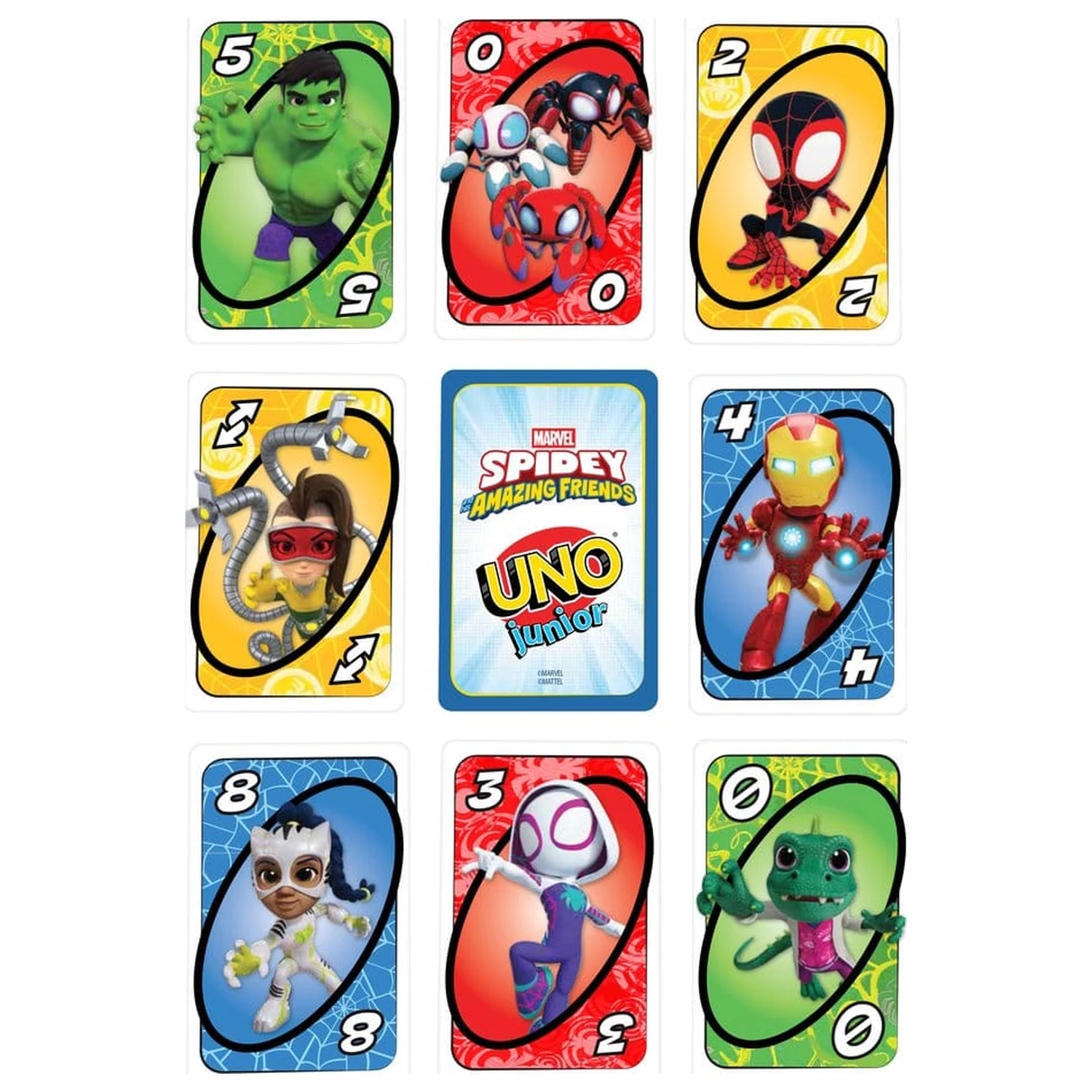 Spidey & His Amazing Friends UNO Junior Card Game product photo