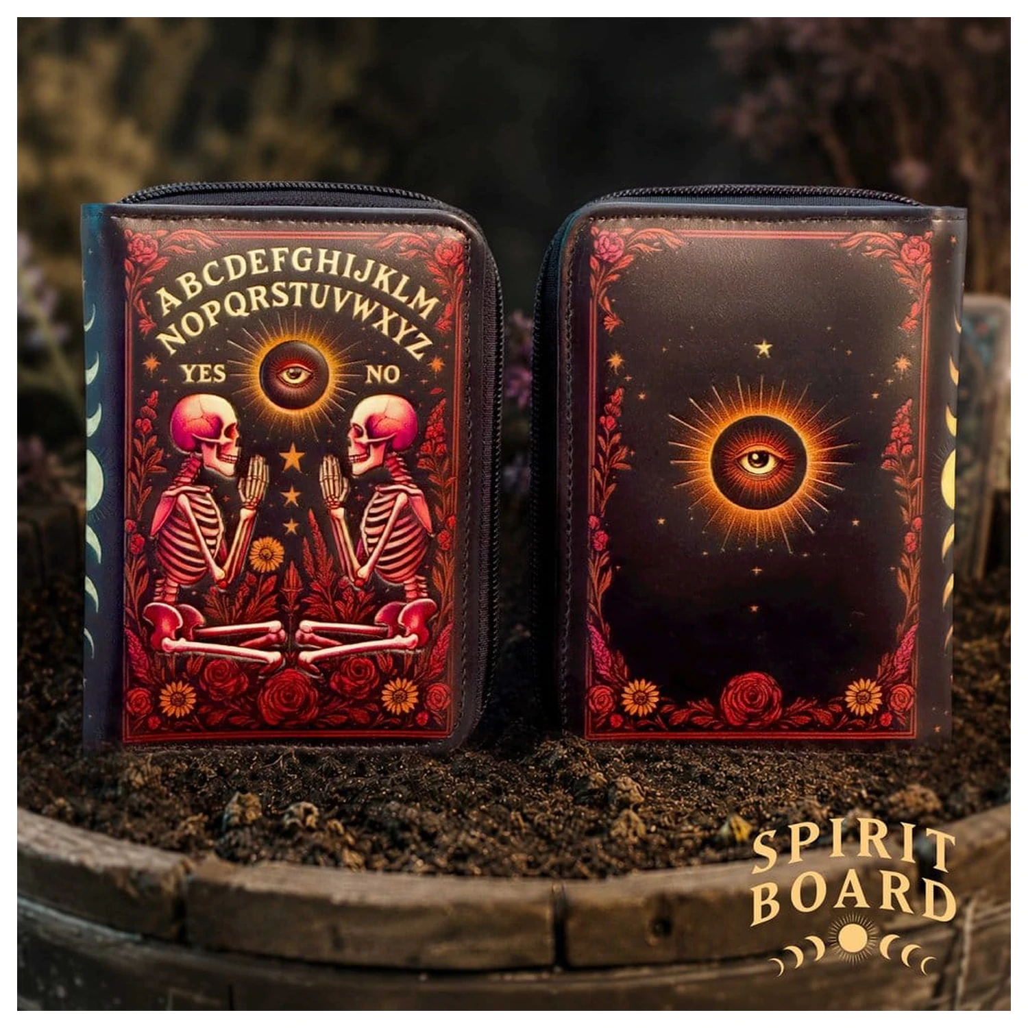 Spirit Board Embossed Purse Bloom 13 cm product photo