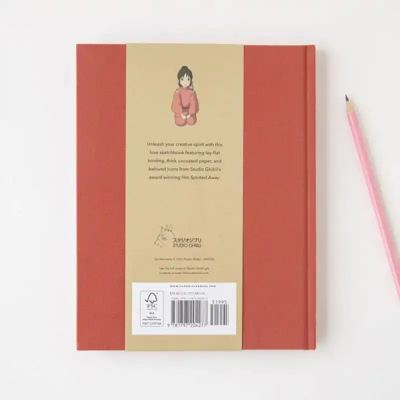 Spirited Away Sketchbook Chihiro & No Face product photo