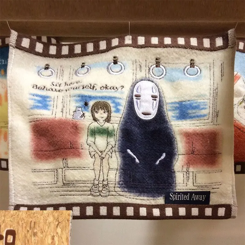 Spirited Away Mini Towel Chihiro In The Train product photo