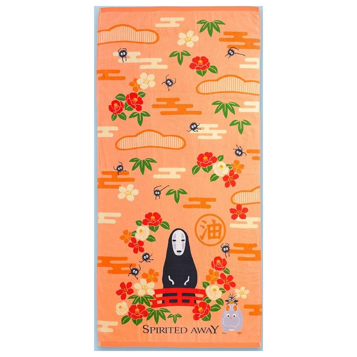 Spirited Away Towel No Face & Flowers 70 x 140 cm product photo