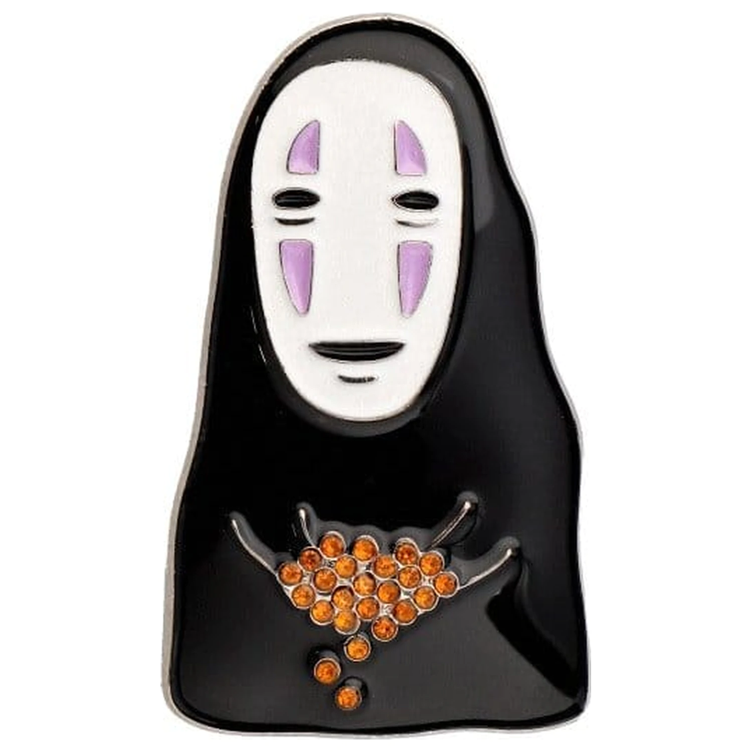 Spirited Away Metal Brooch No-Face product photo