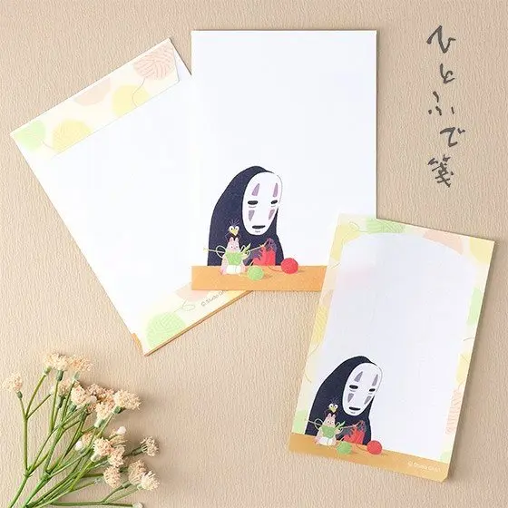 Spirited Away Letter Writing Set No-Face product photo