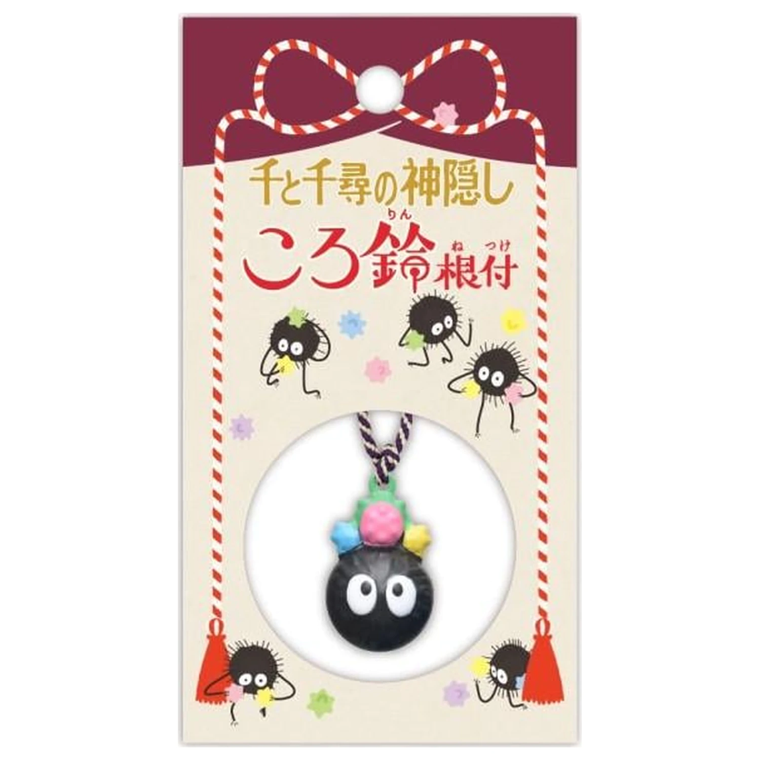 Spirited Away Noiraude Strap Bell Netsuke product photo