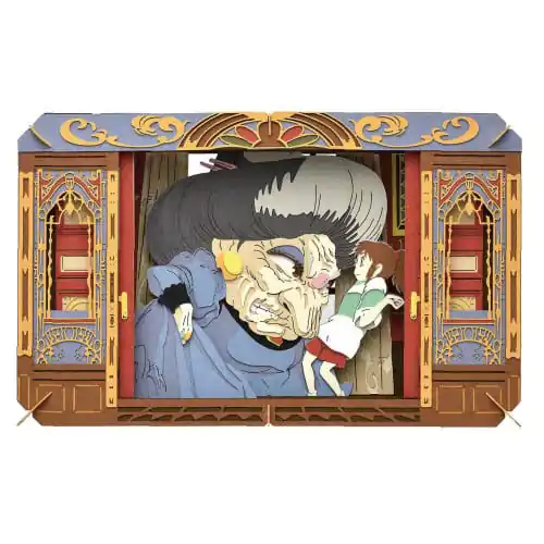 Spirited Away Paper Model Kit Paper Theater Yubaba termékfotó